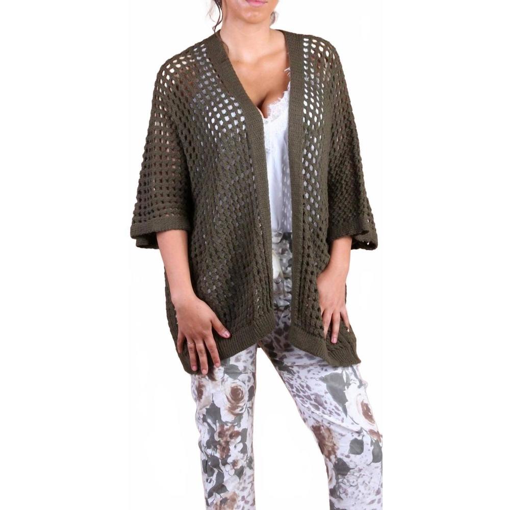 NEW GIGI MODA romola knit cardigan in olive